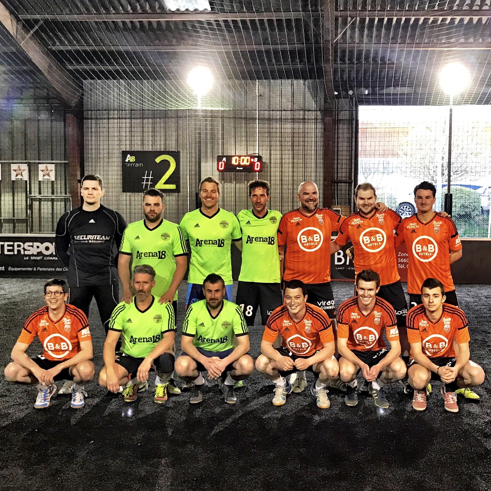 ARENA 18 / Soccer / Padel / Lancer de hache