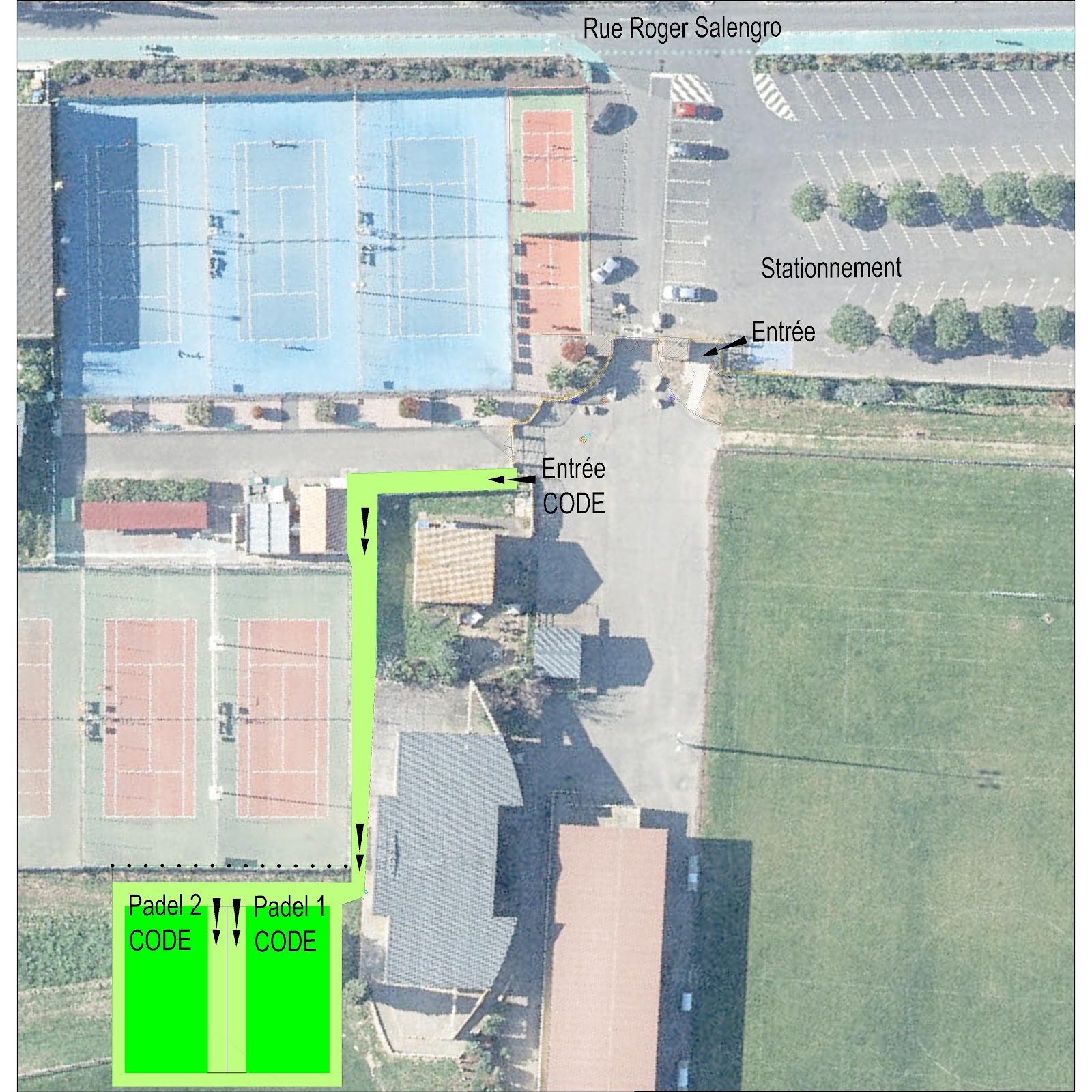 Courts de Padels
