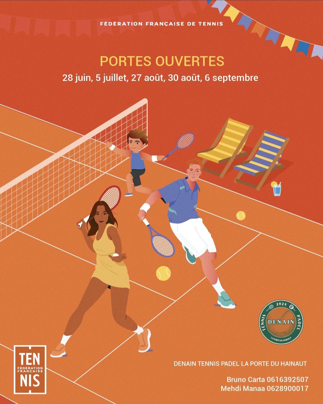 DENAIN TENNIS PADEL LA PORTE DU HAINAUT