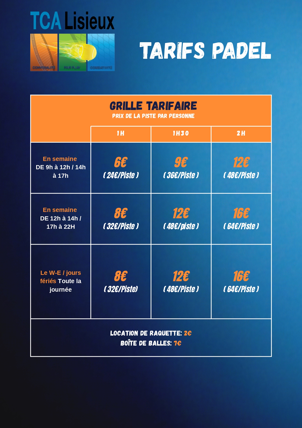 LEXO ARENA - Tennis et Padel (TCA Lisieux)