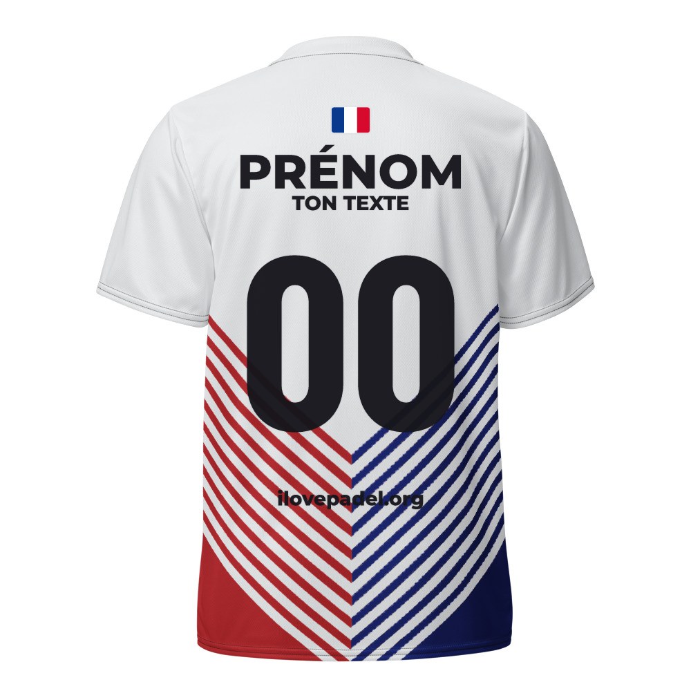 Maillot Padel Alicante, dos personnalisé
