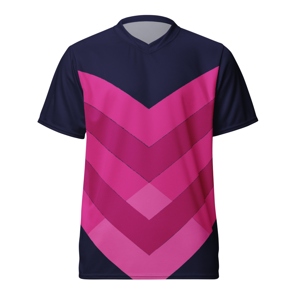 Maillot Padel Costa, Indigo et fuchsia, avant