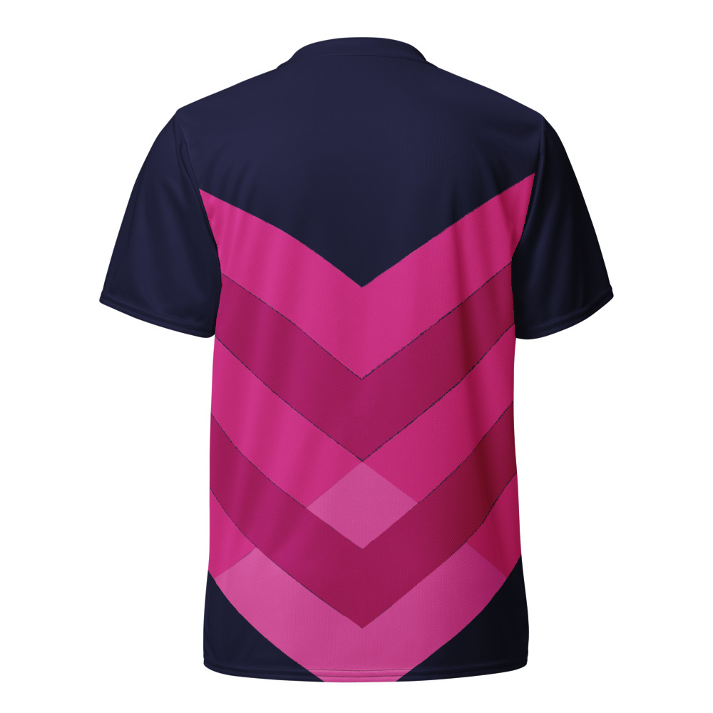 Maillot Padel Costa, Indigo et fuchsia, dos