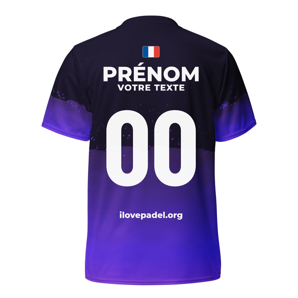 Maillot Padel Séville, Violet nuit