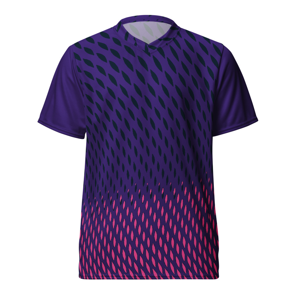 Maillot Padel Sunset, Violet et rose, avant