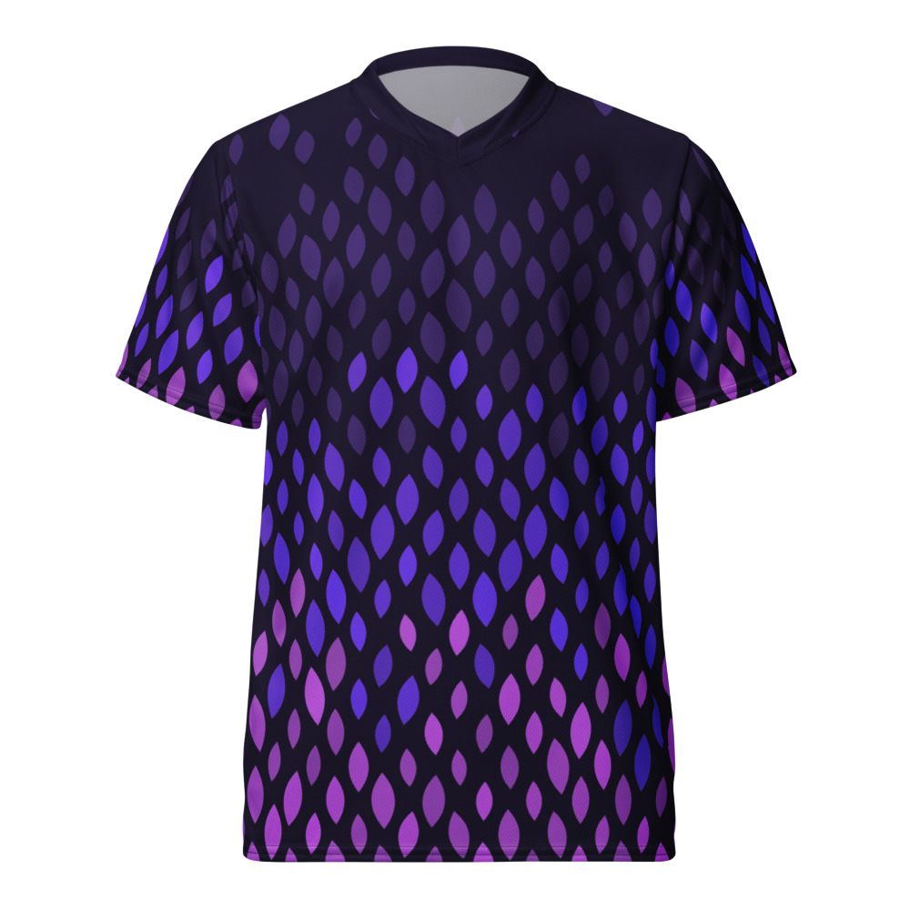 Maillot Padel Dragón, Violet nuit, avant