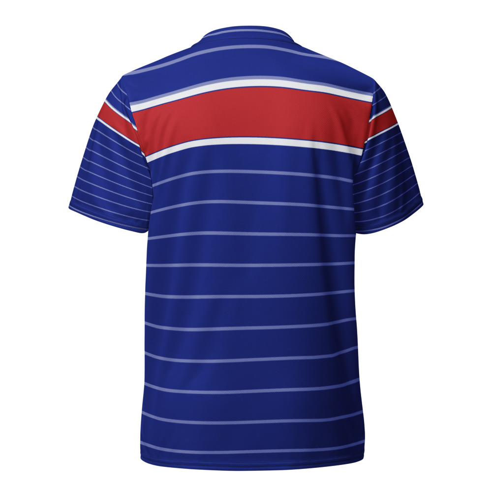 Maillot Padel Capitaine, Bleu France, dos