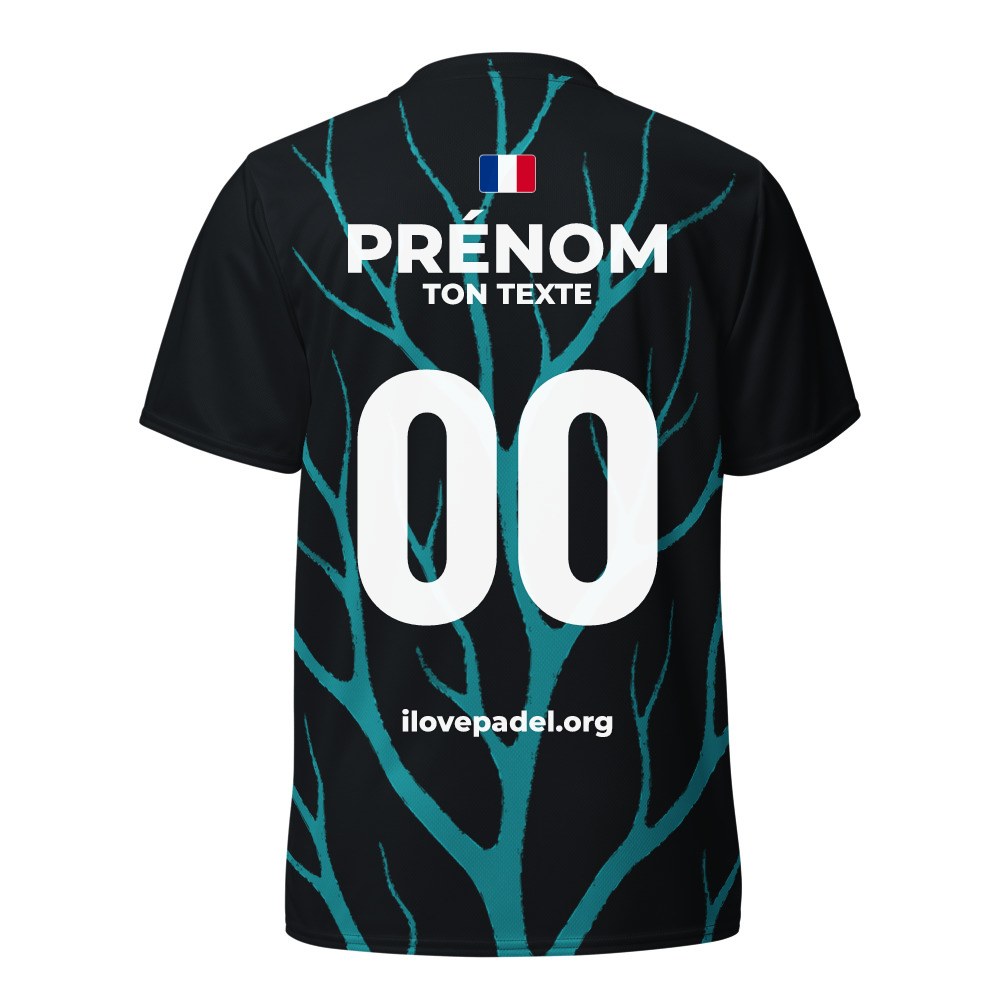 Maillot Padel Raíz, dos personnalisé