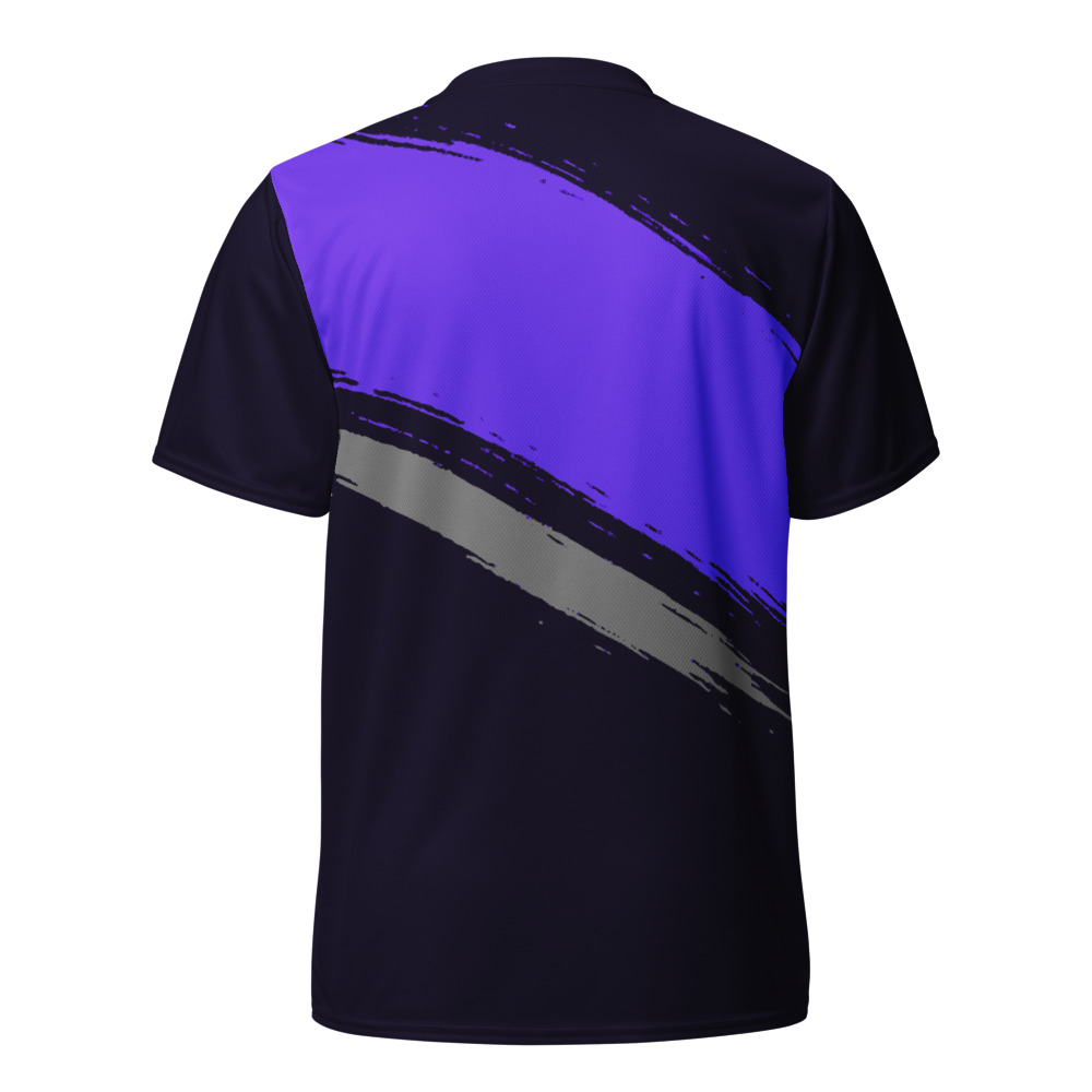 Maillot Padel Bilbao, Violet nuit, dos